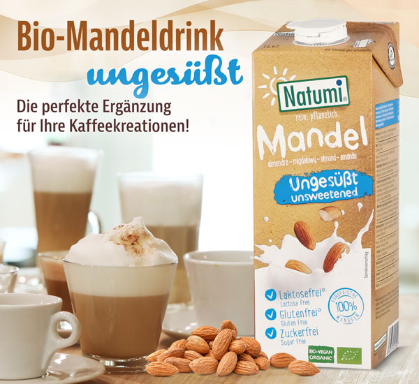 4er-Pack Natumi   Bio-Mandeldrink ungest