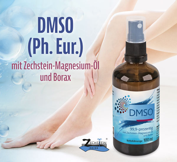 DMSO mit Zechstein-Magnesium-l und Borax Spray