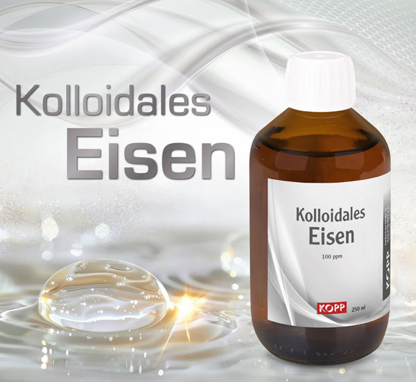 Kolloidales Eisen - Konzentration 100 ppm