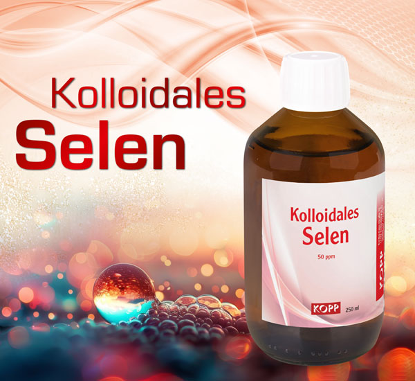 Kolloidales Selen - Konzentration 50 ppm