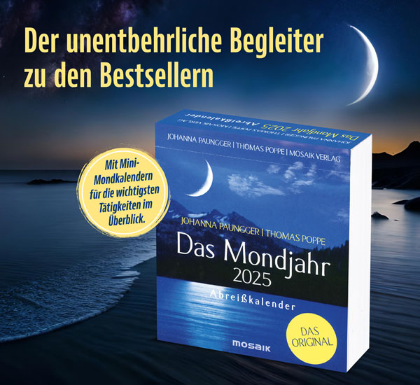 Das Mondjahr 2025 - Abreikalender